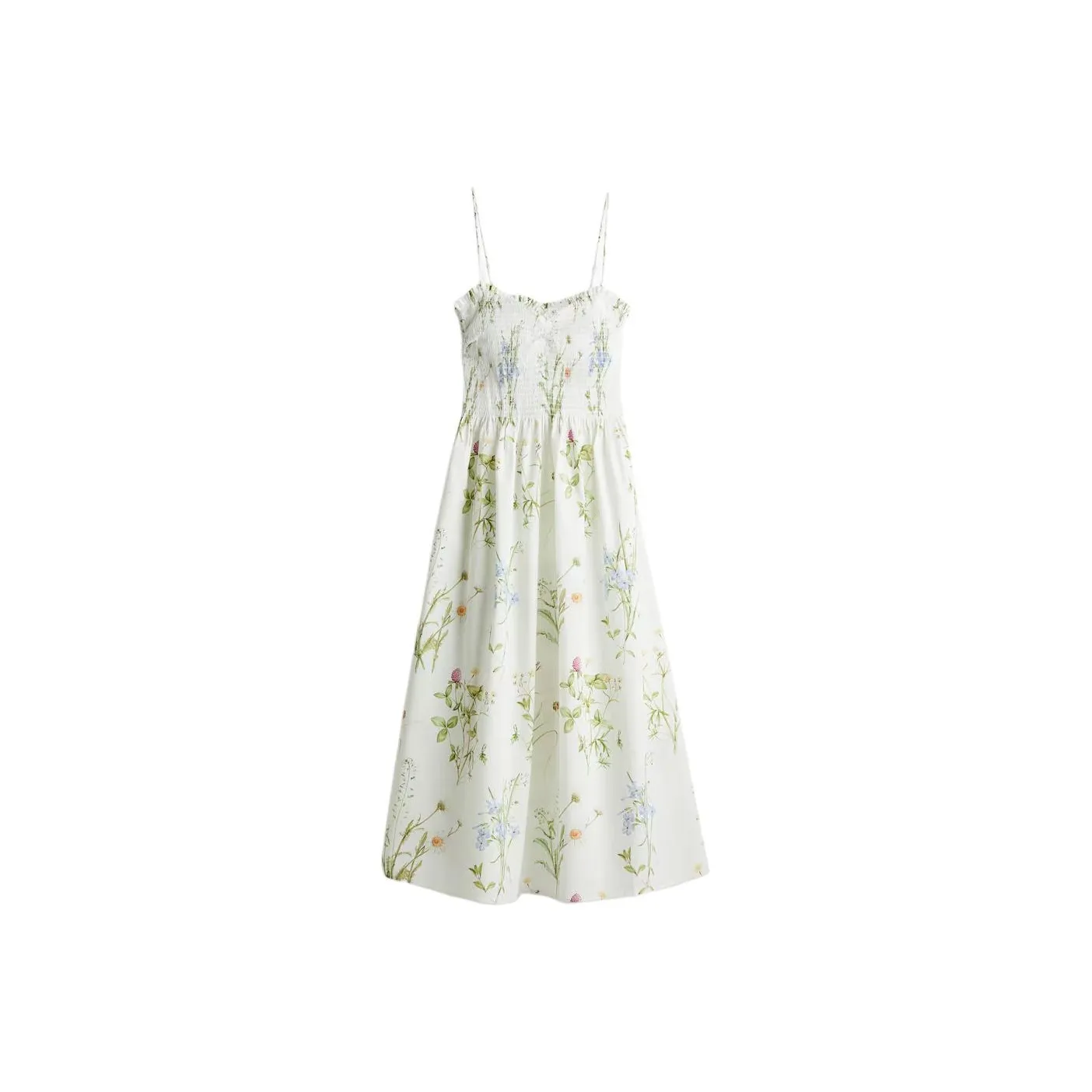 H&M Белый/Цветочный Женские Слиплатья