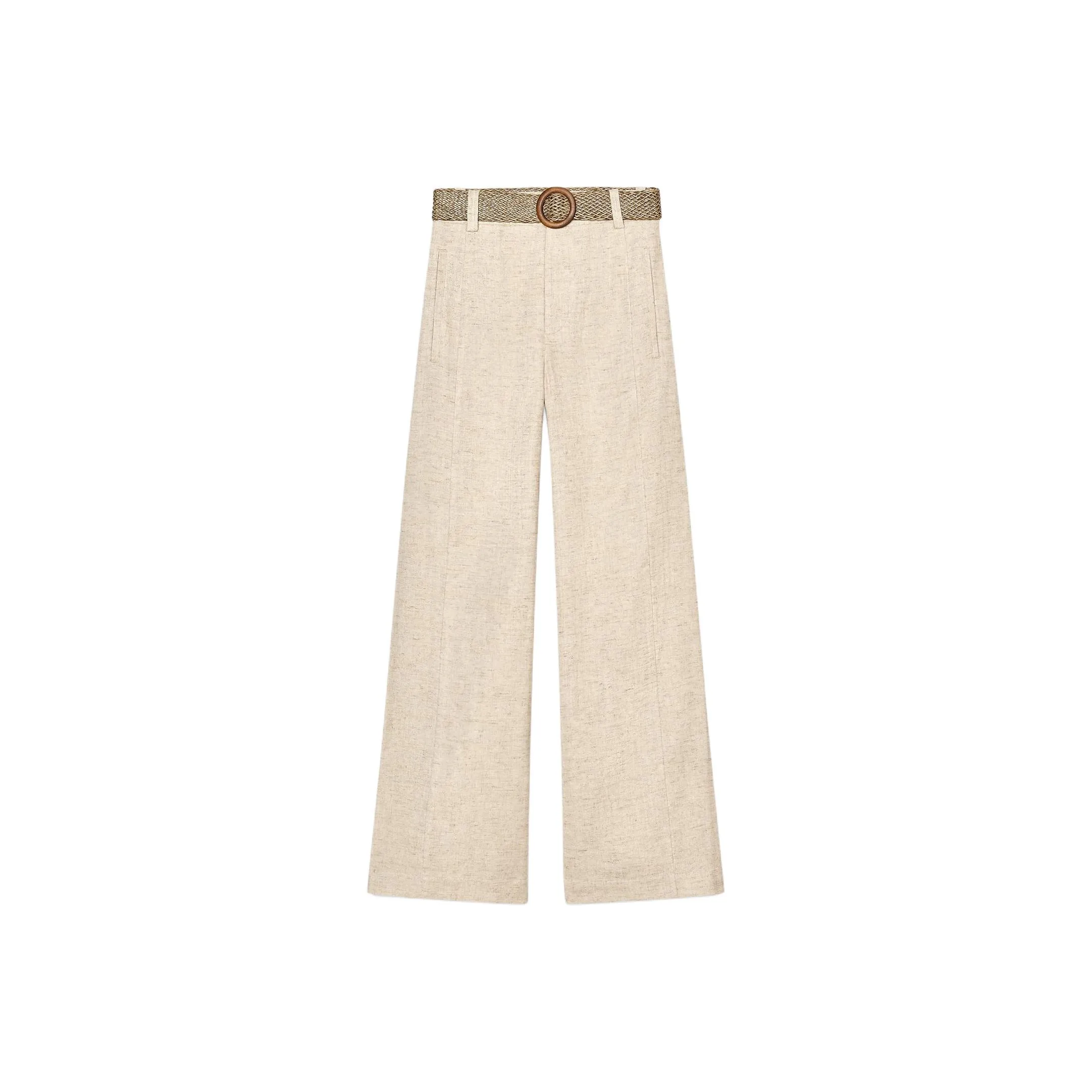 ZARA Casual Pants Women's Light Beige