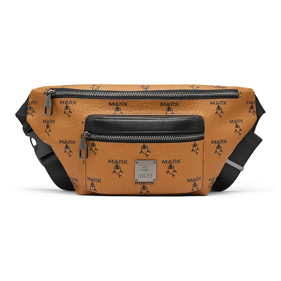 FAIRWHALE PVC Sling Bag Standard Unisex Brown