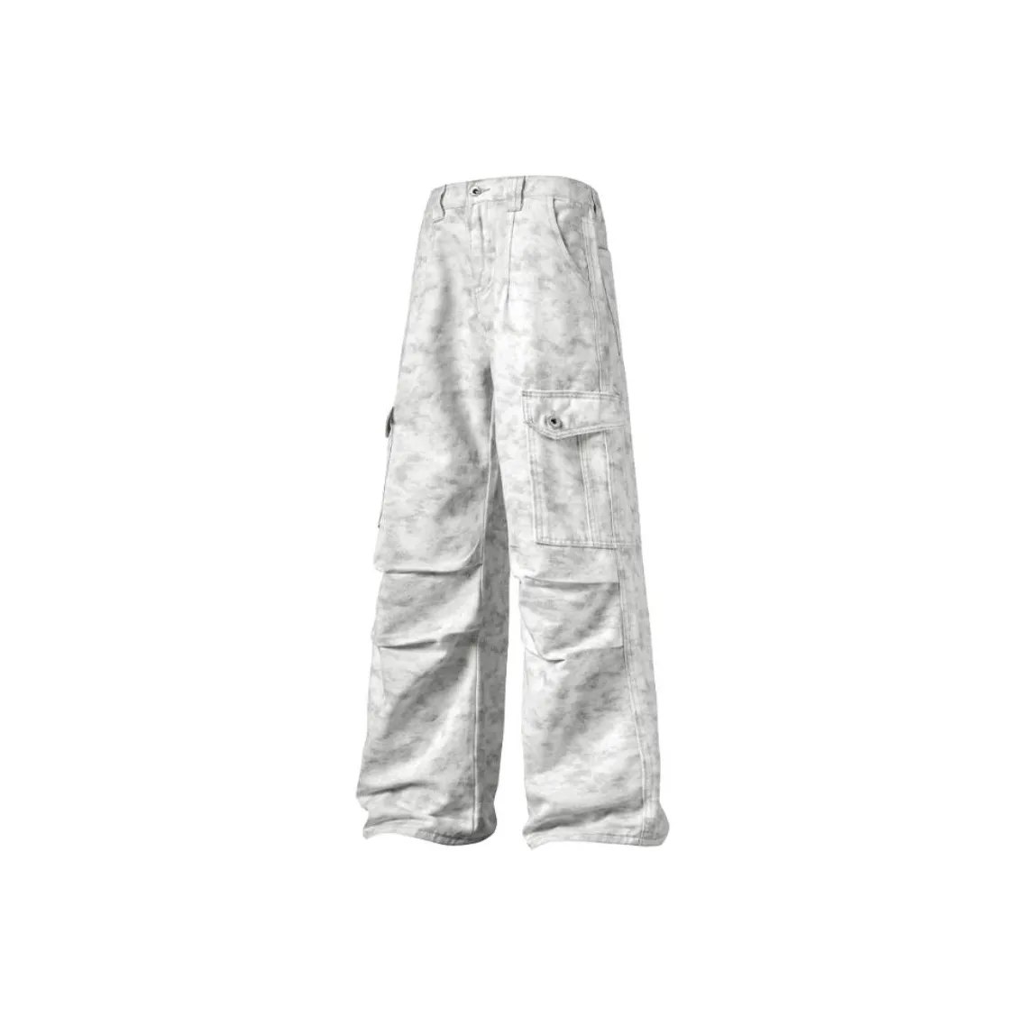 HKRXEC Cargo Pants Men's White