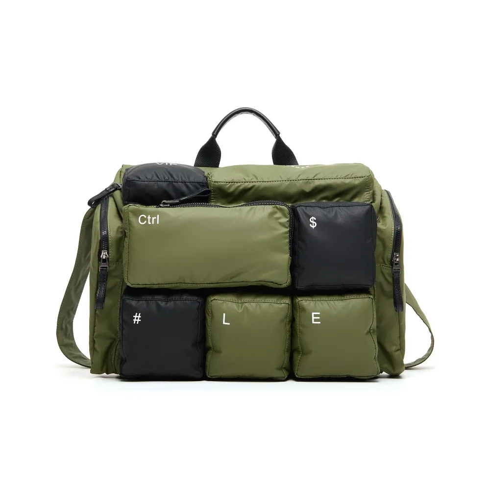 LEZENER Водонепроницаемая ткань курьерская сумка сумка через плечо сумка унисекс разноцветная