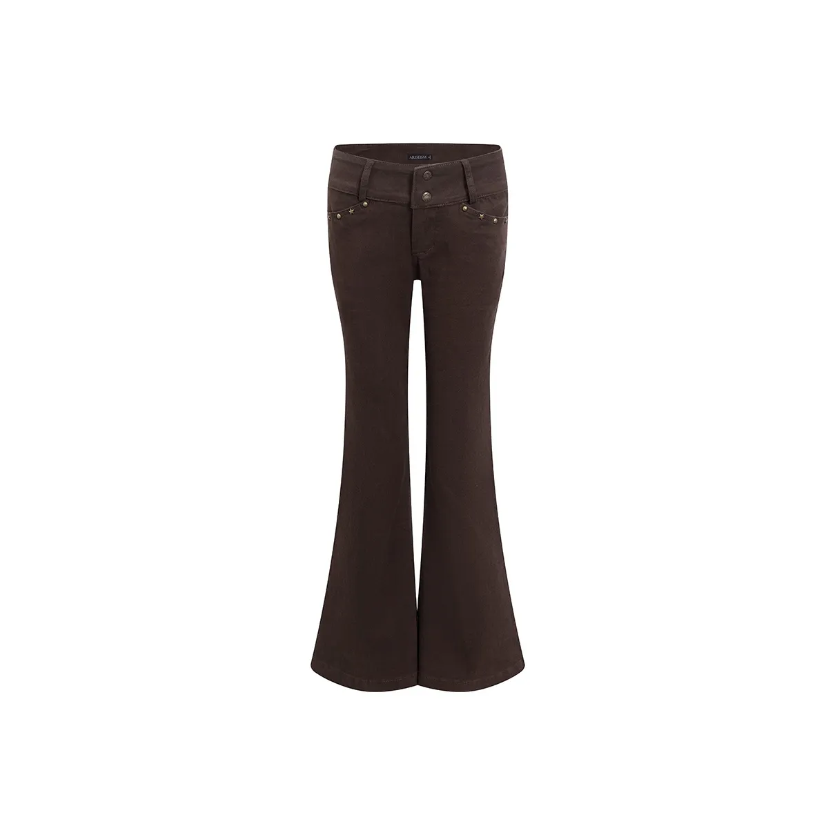 Ariseism Casual pants Mara Women's Dark Coffee