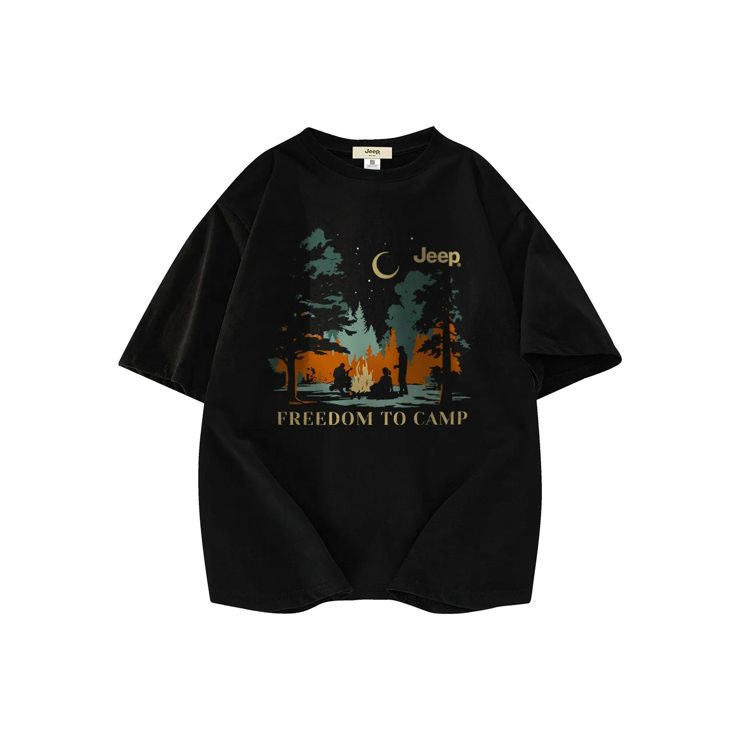 JEEP Pasture Horse Lifestyle T-Shirt Унисекс