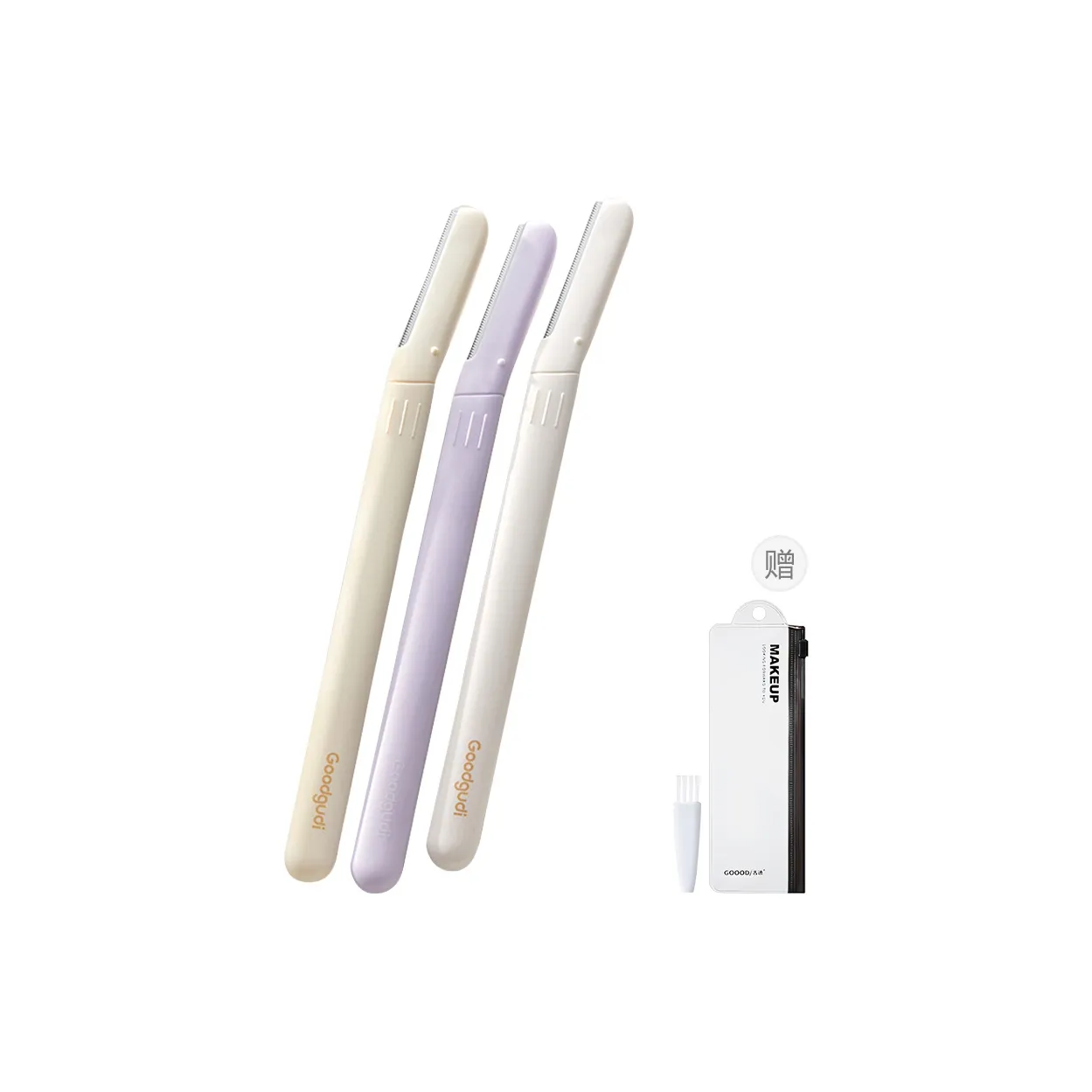 Goodgudi Trendy 3 Colors Eyebrow Razor