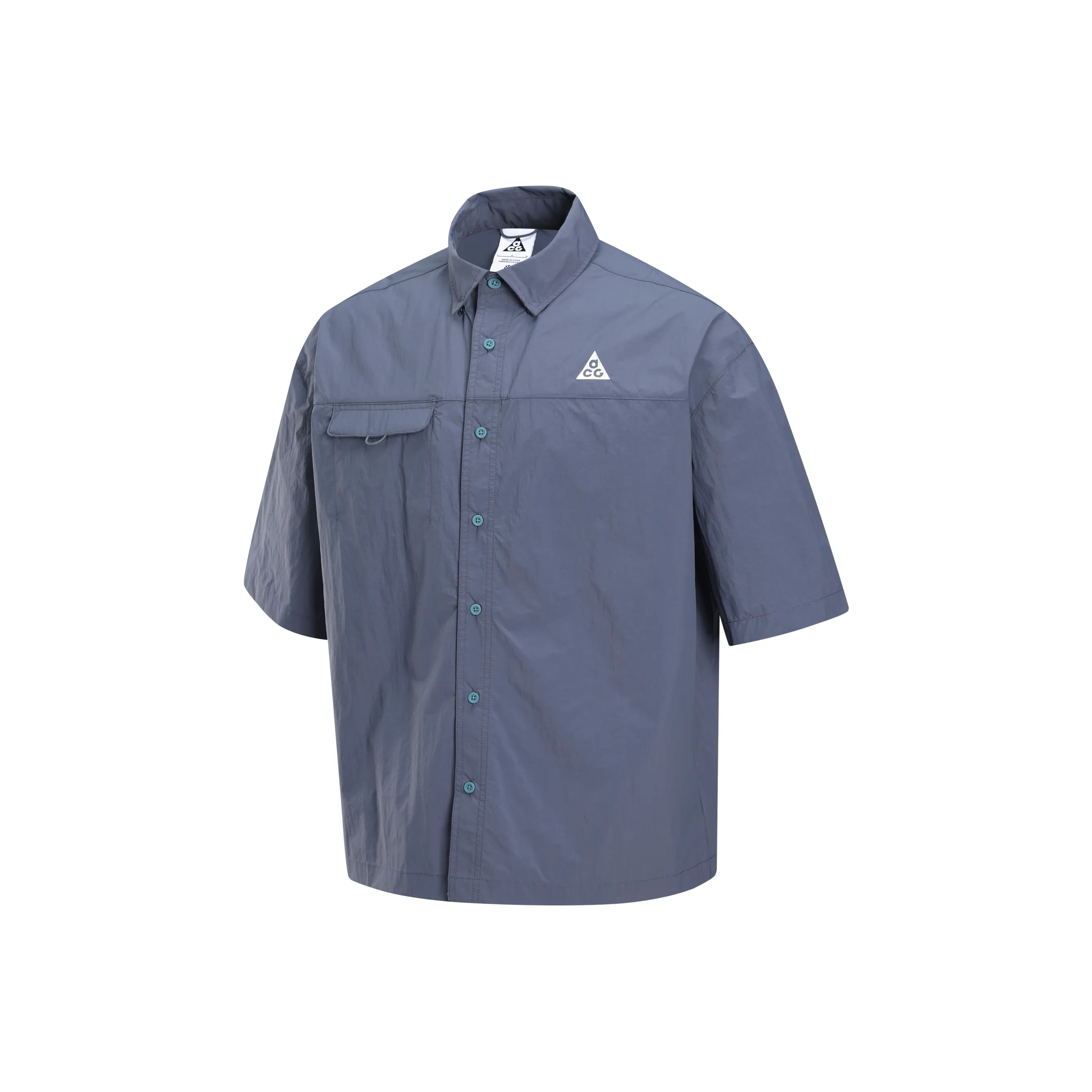 Nike ACG 'Orb Weaver' Repel Shirt Men's Lightning Blue/Smoke Blue/Summit White