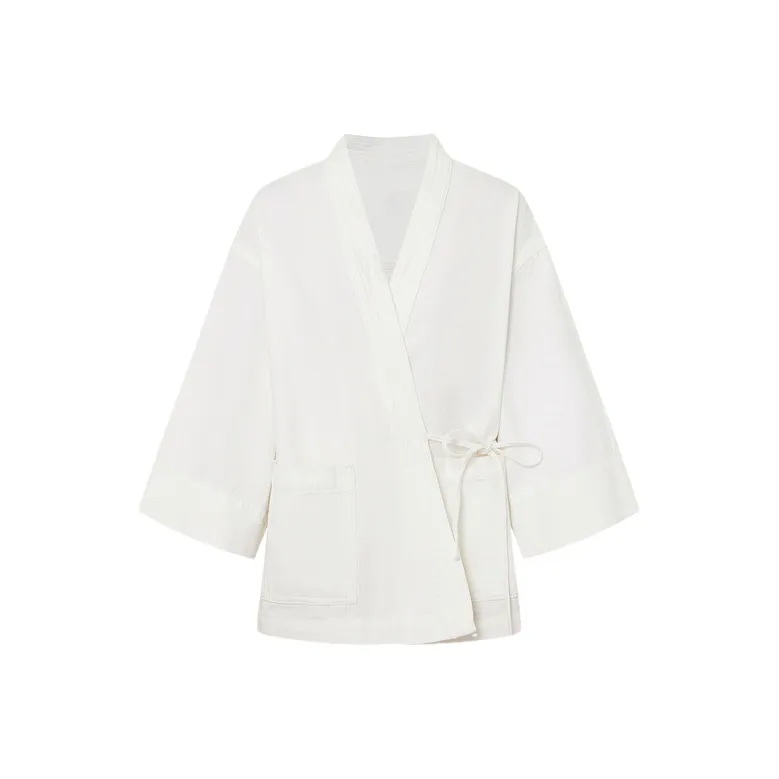 MO&CO Jackets Women's Denim White