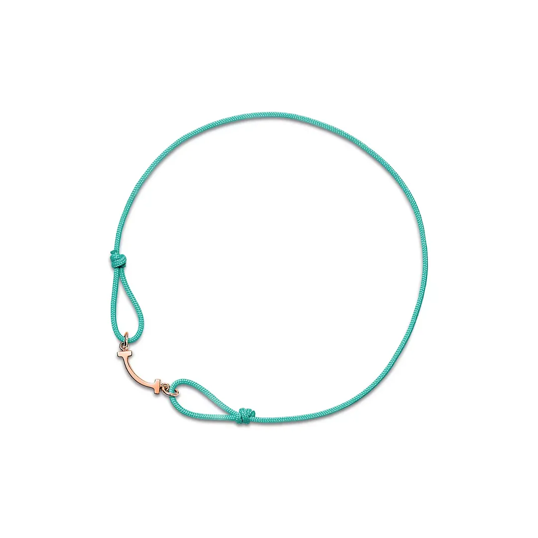 TIFFANY & CO. 18K Rose Gold Bracelets Women's Blue