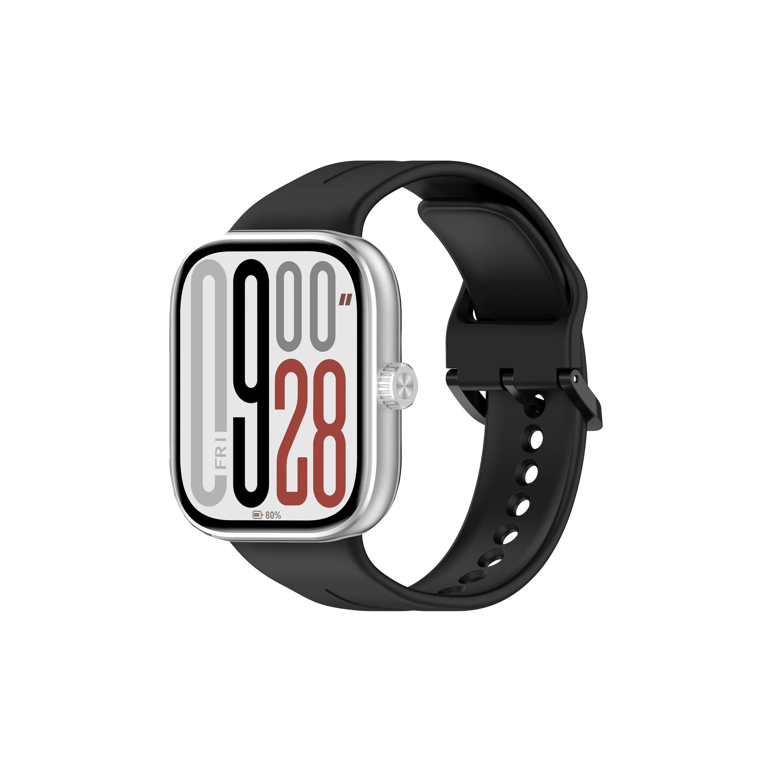 MUZHITIANKONG Xiaomi Red Beige Compatibility Watch Band Silicone Material
