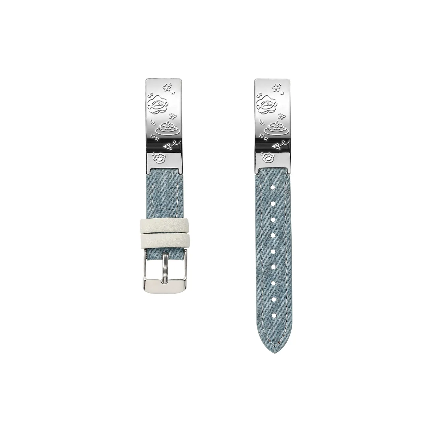 Biaodaige Strap Red Beige Compatibility Alloy Red Beige Watch Collection