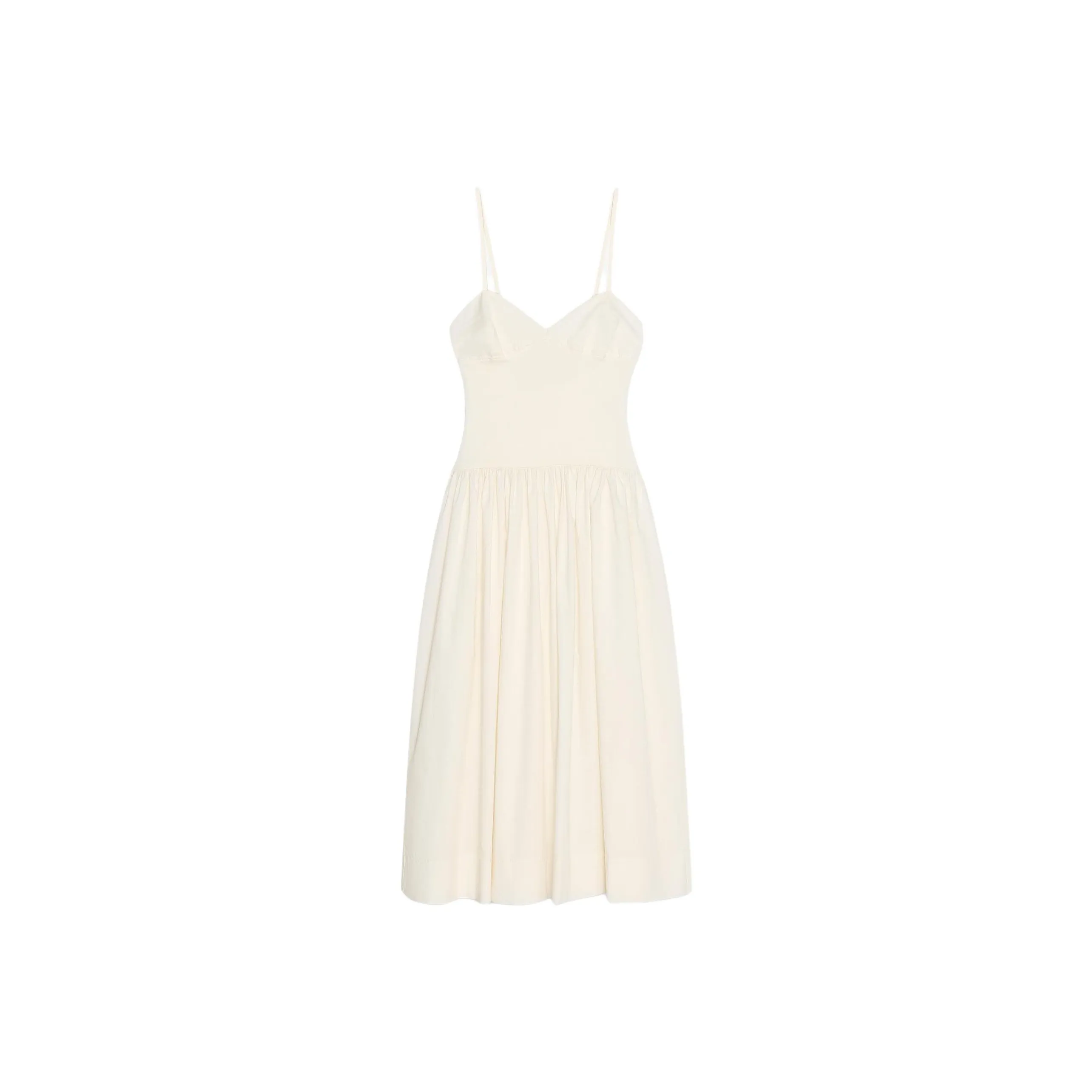ZARA Slip Dresses Women's White