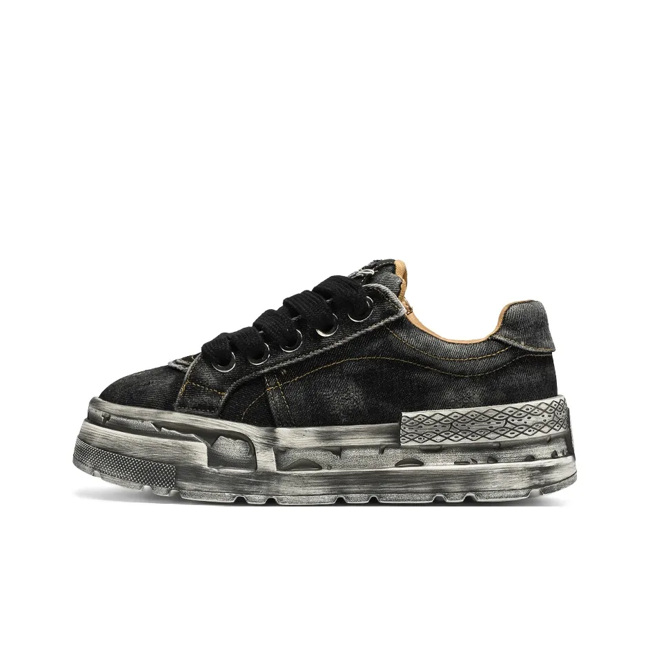 Magelly Slip Resistant Shock Absorbers With Abrasion Resistant Properties Low Top Skateboard Shoes Men's