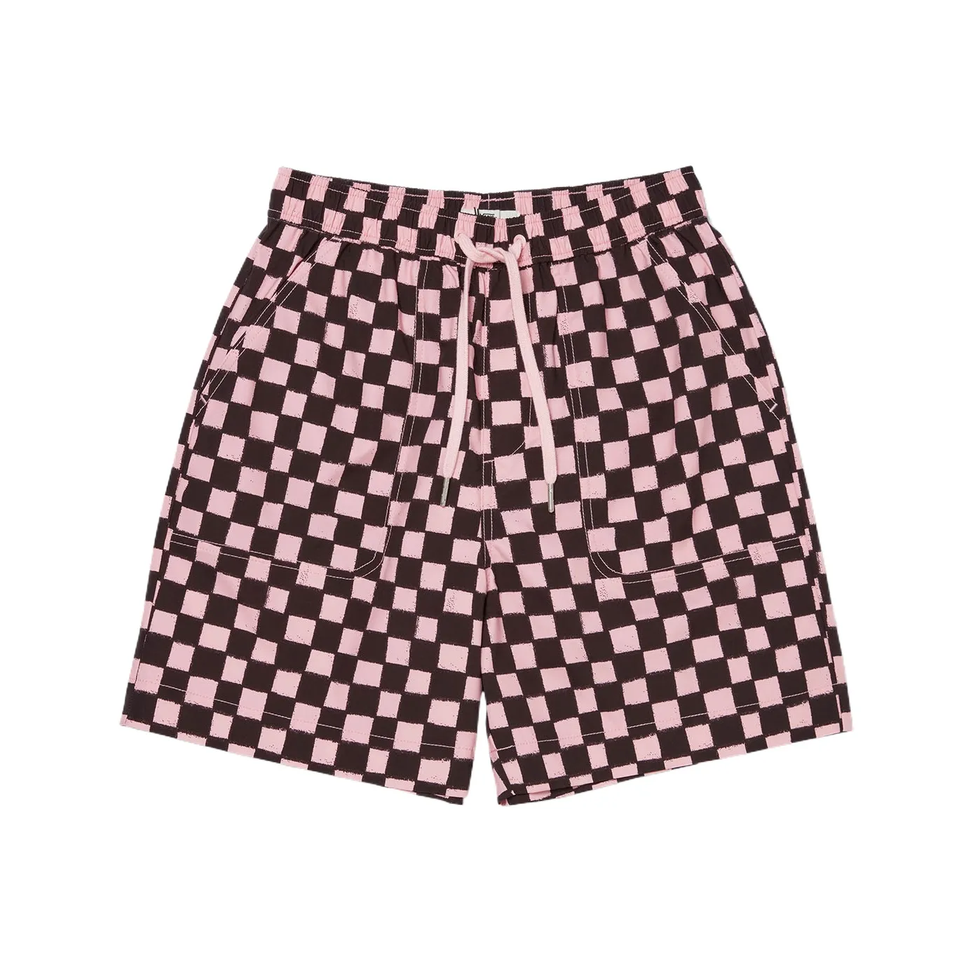 Vans x RIROO Asian Artist Collection Off THE WALL RIROO Casual Shorts Women's Black Pink
