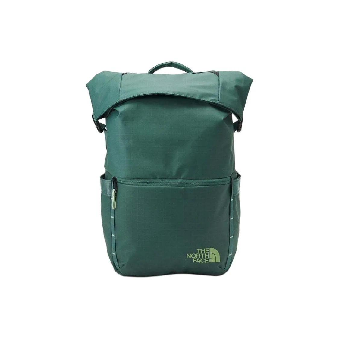 THE NORTH FACE Переработанный полиэстер рюкзак для активного отдыха унисекс зеленый