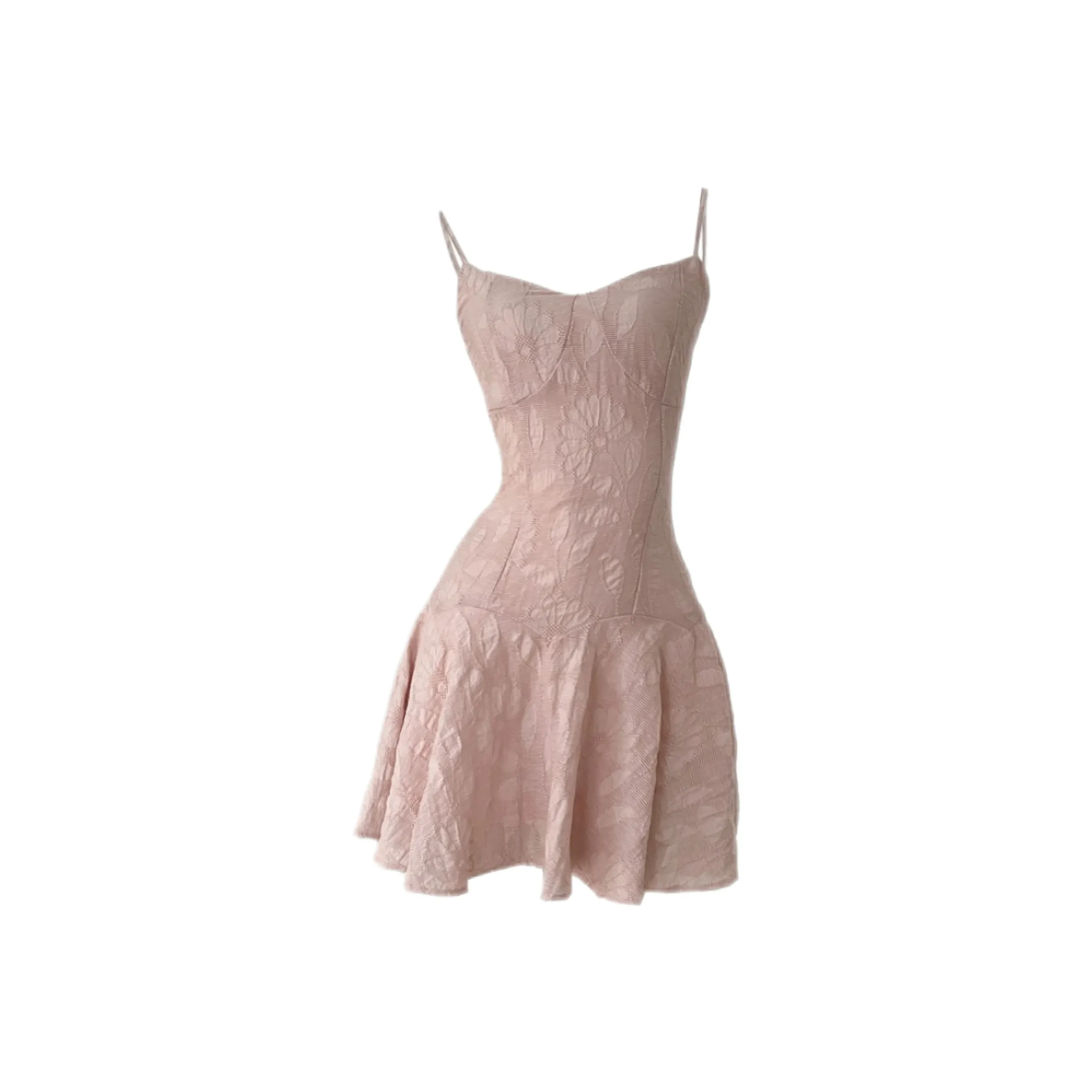 EMDPN Розовый Женские Слиплатья