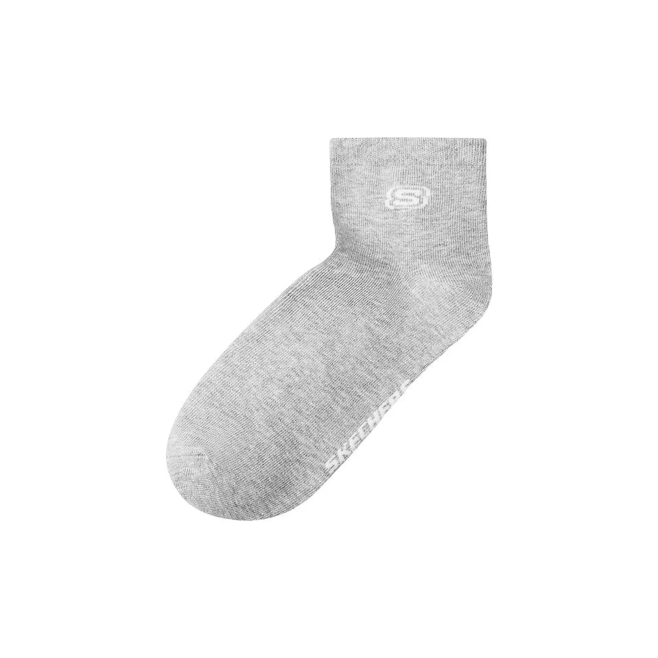 Skechers Низкие носки Мужские 1 упаковка Микрочип Серый 00KW
