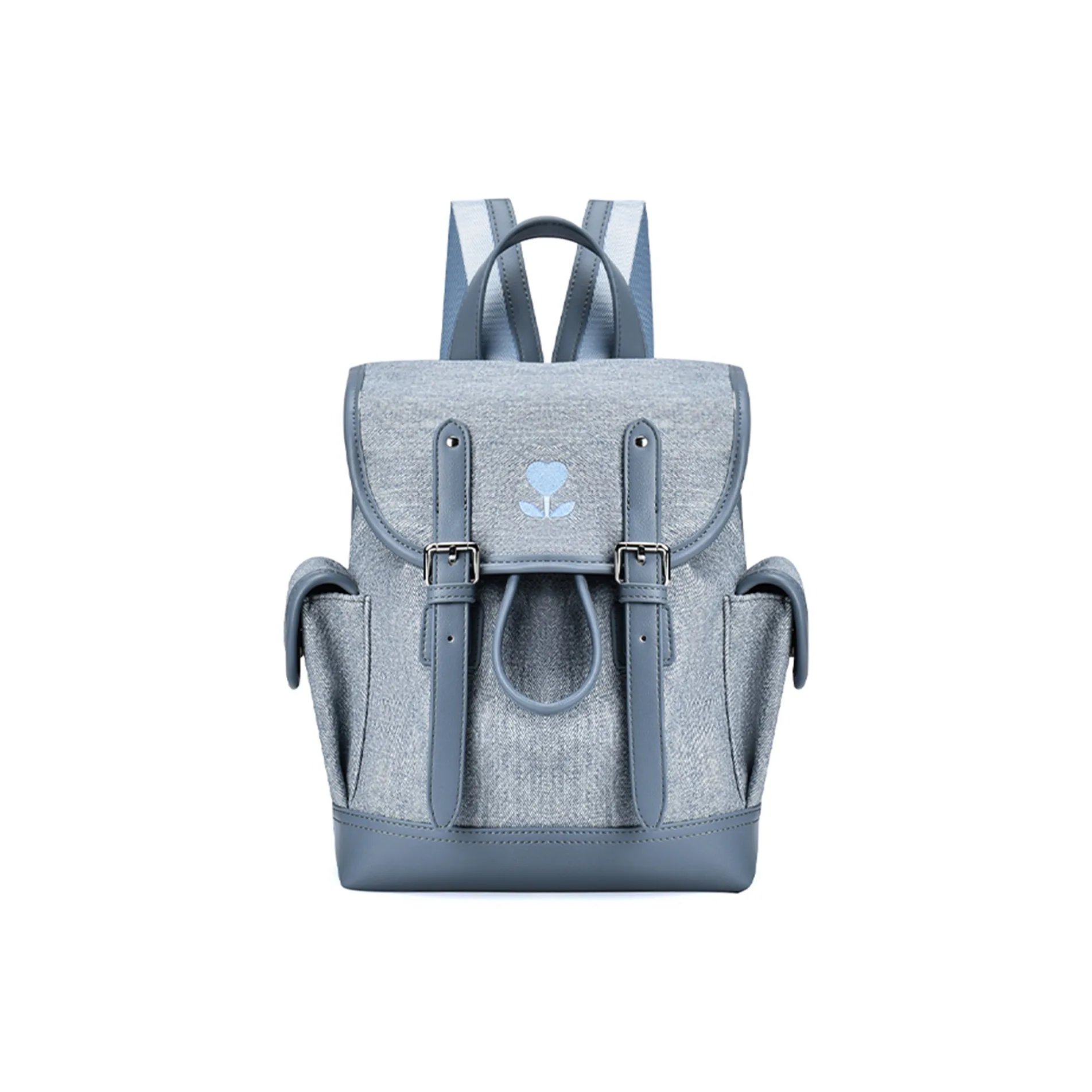 LOVVVVE PU Backpack Regular Women's Light Blue