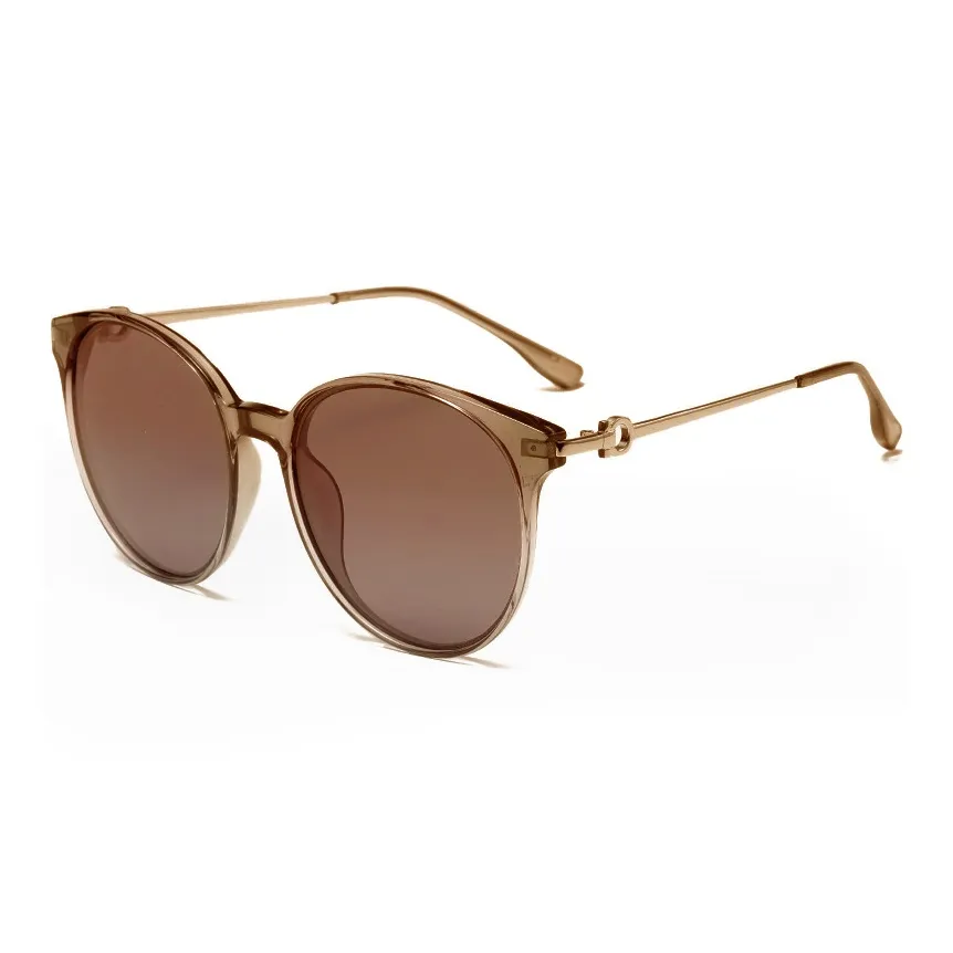 colour-block square frame sunglasses