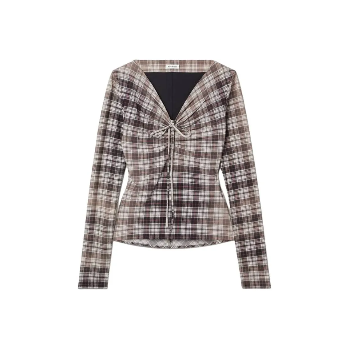 Acne Studios Стандартная T-рубашка Женская Коричневая