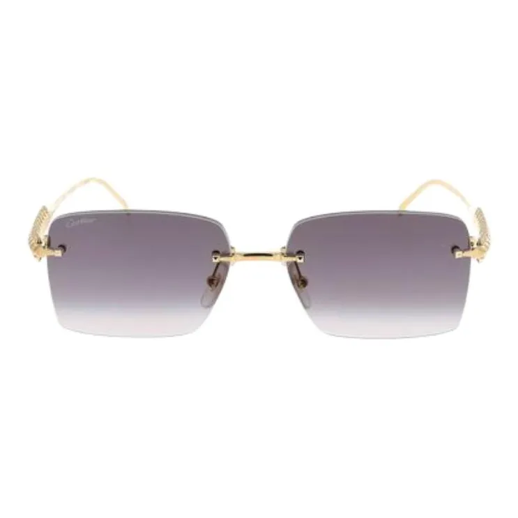 Cartier Eyewear Rectangle frame Sunglasses