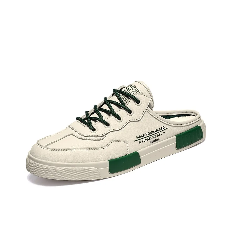 Bake Резиновая подошва тихие противоотражающие запах устойчивые к нижнему юбке домашние тапочки для мужчин