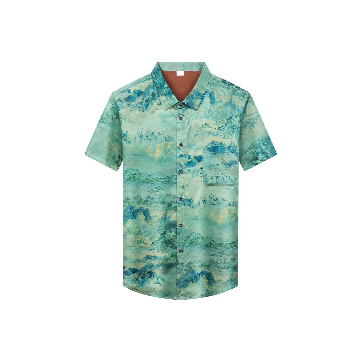 MH Emerald Green Мужские Рубашки