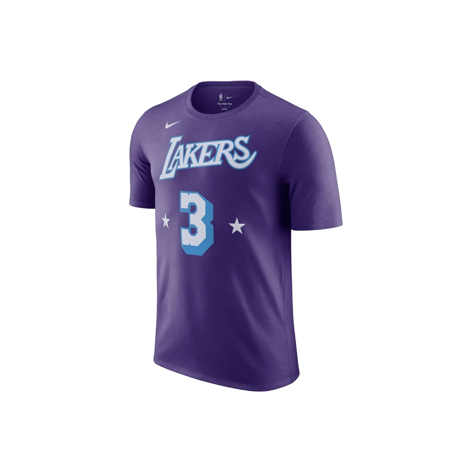 Nike x NBA Los Angeles Lakers T-Shirt Унисекс Темно-фиолетовый
