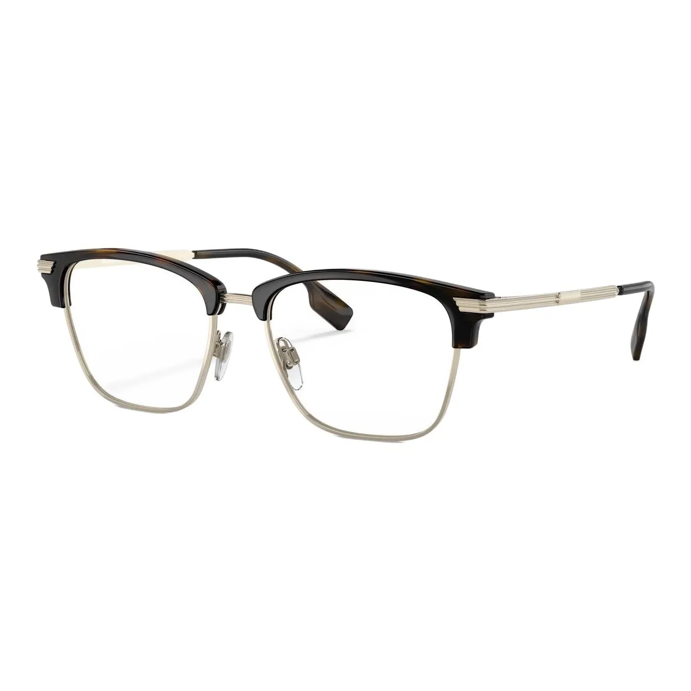 Burberry Пластина And Металл Оправа «брови» Оправы для очков Мужской