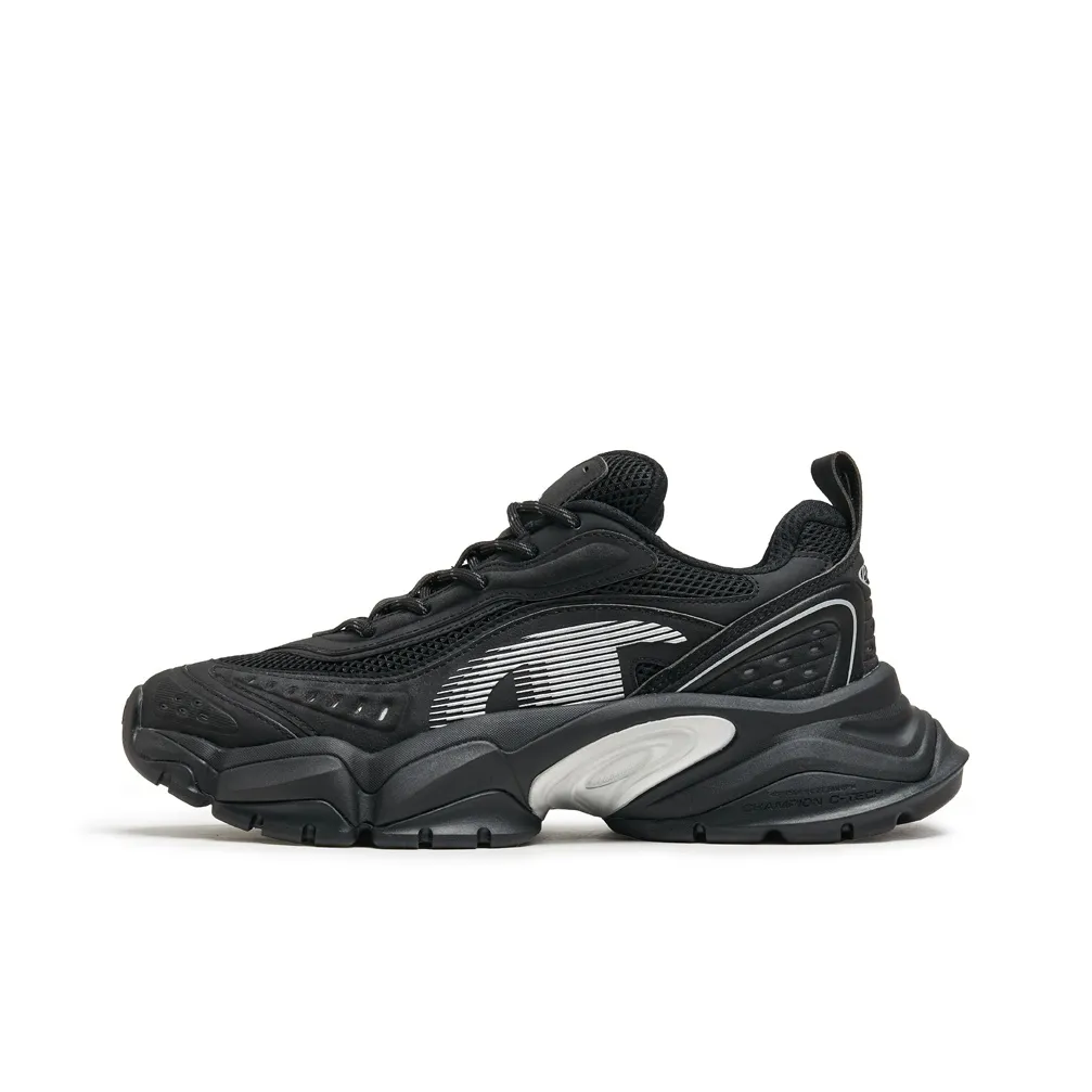 Champion Tooth Shark 2,0 Balance Low Top Масло для ногтей Мужской Черный Серебристый Белый