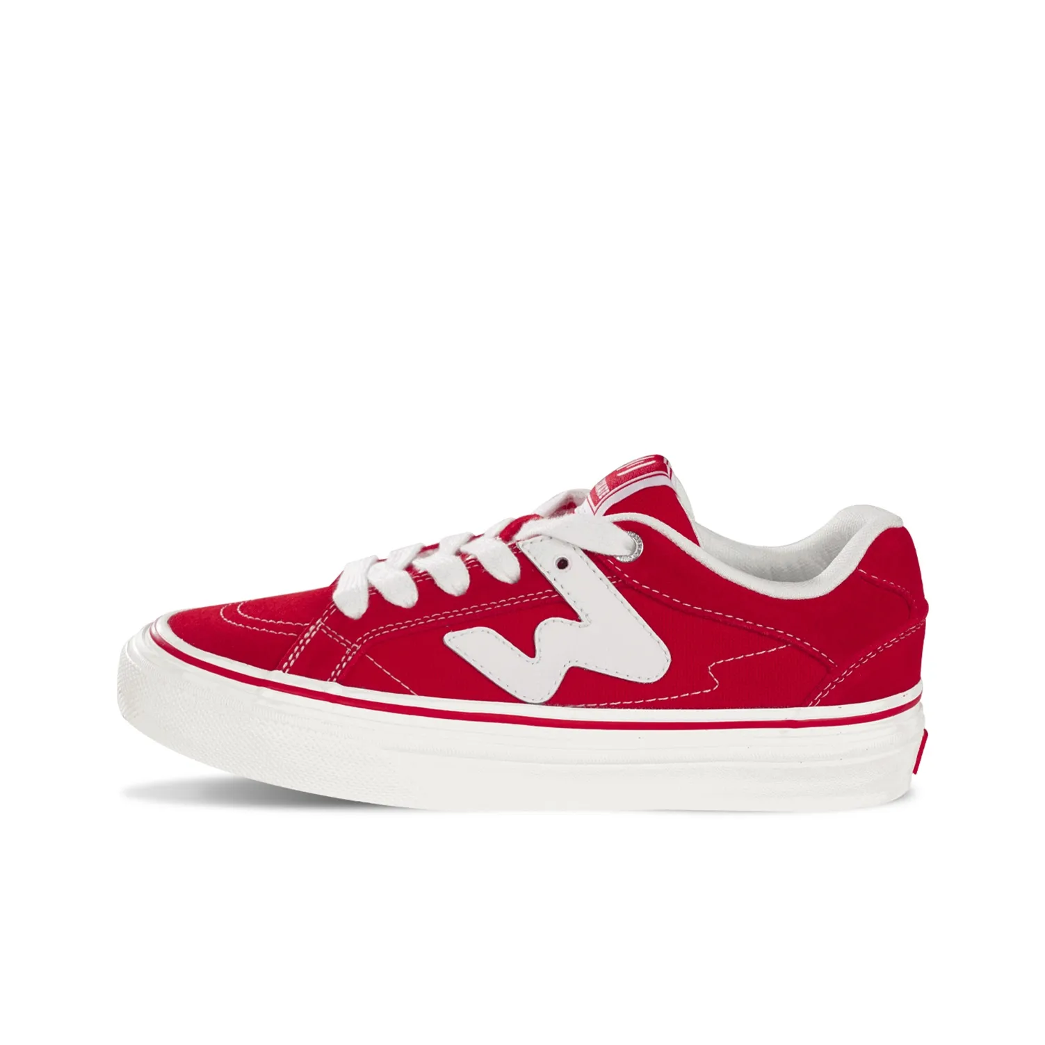 Ollieskate Износостойкие и Легкие Низкие Кроссовки для Скейтбординга Унисекс Красные