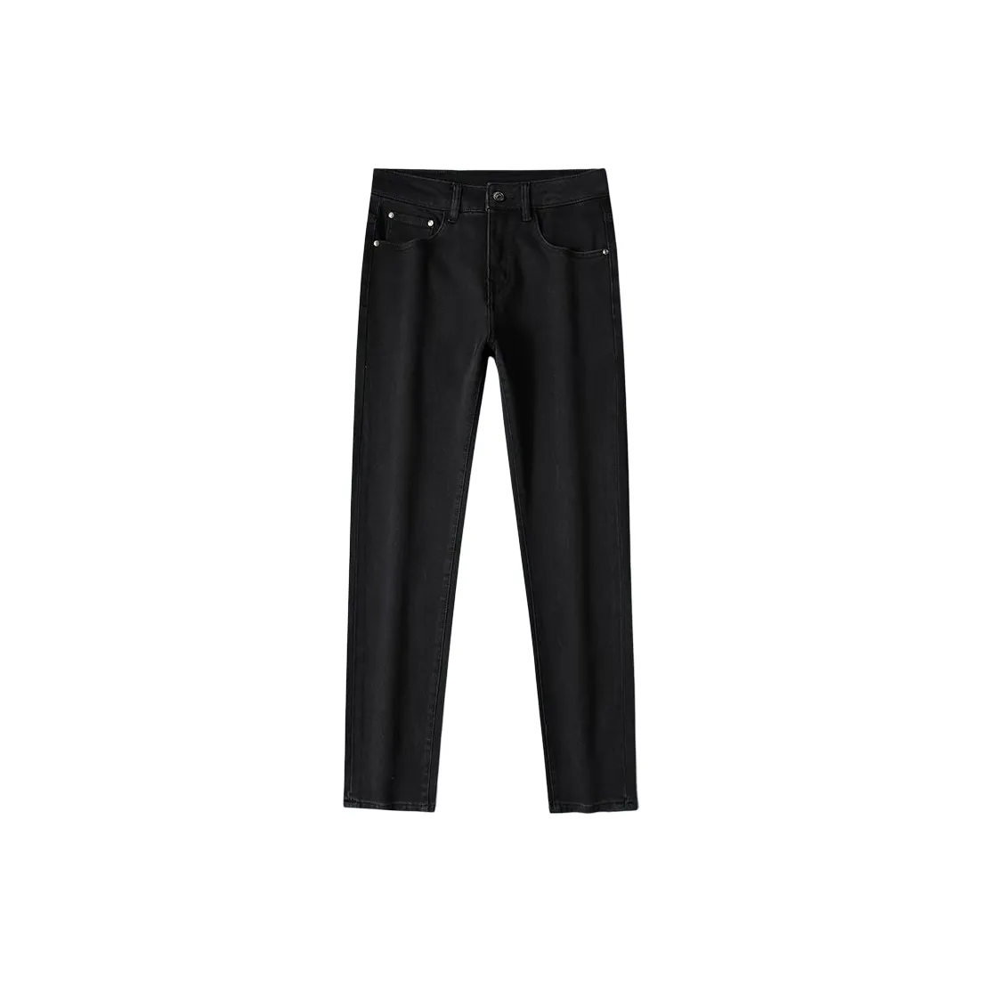 TUCANO Jeans Unisex Black Ankle Length