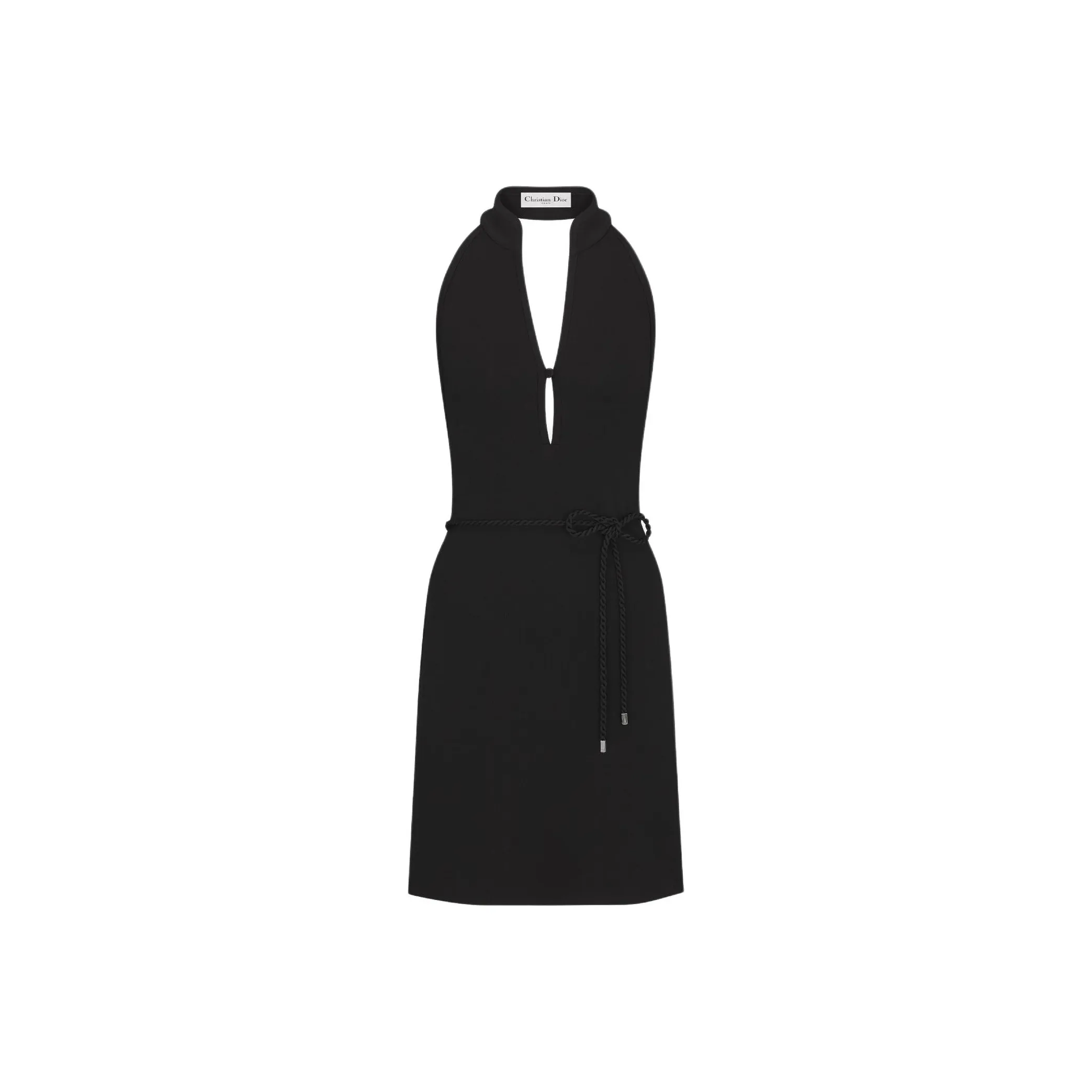 DIOR Sleeveless Dress Women's Black