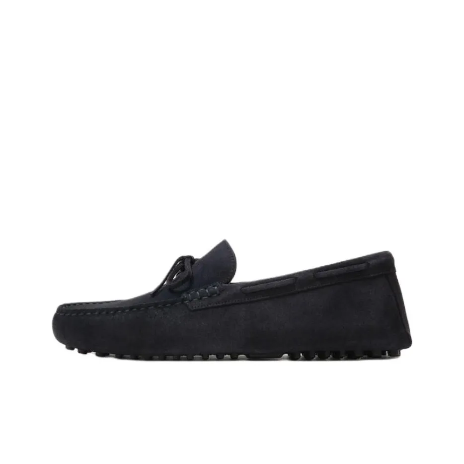 ZARA LIMITED EDITION Gommino Loafers Men's Blue