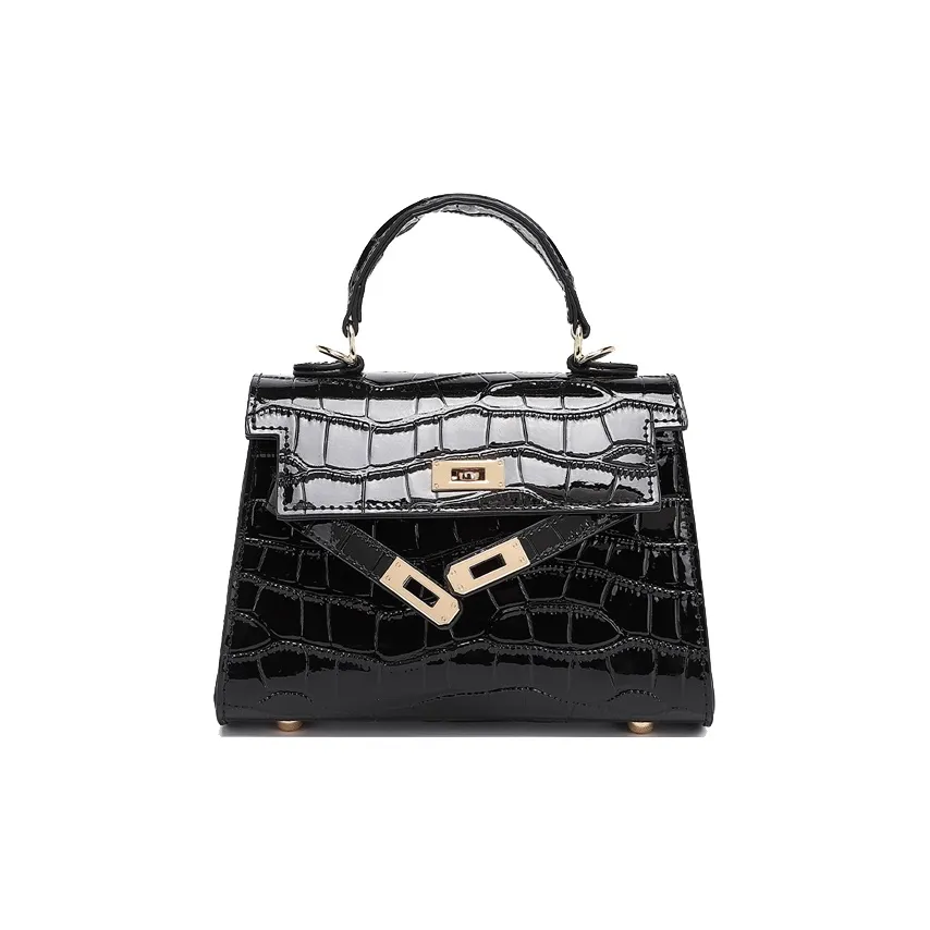 Jade En Plus ПУ (полиуретан) Сумка через плечо Сумка Обычная Женская Винтаж Черный Молочный Белый Хаки