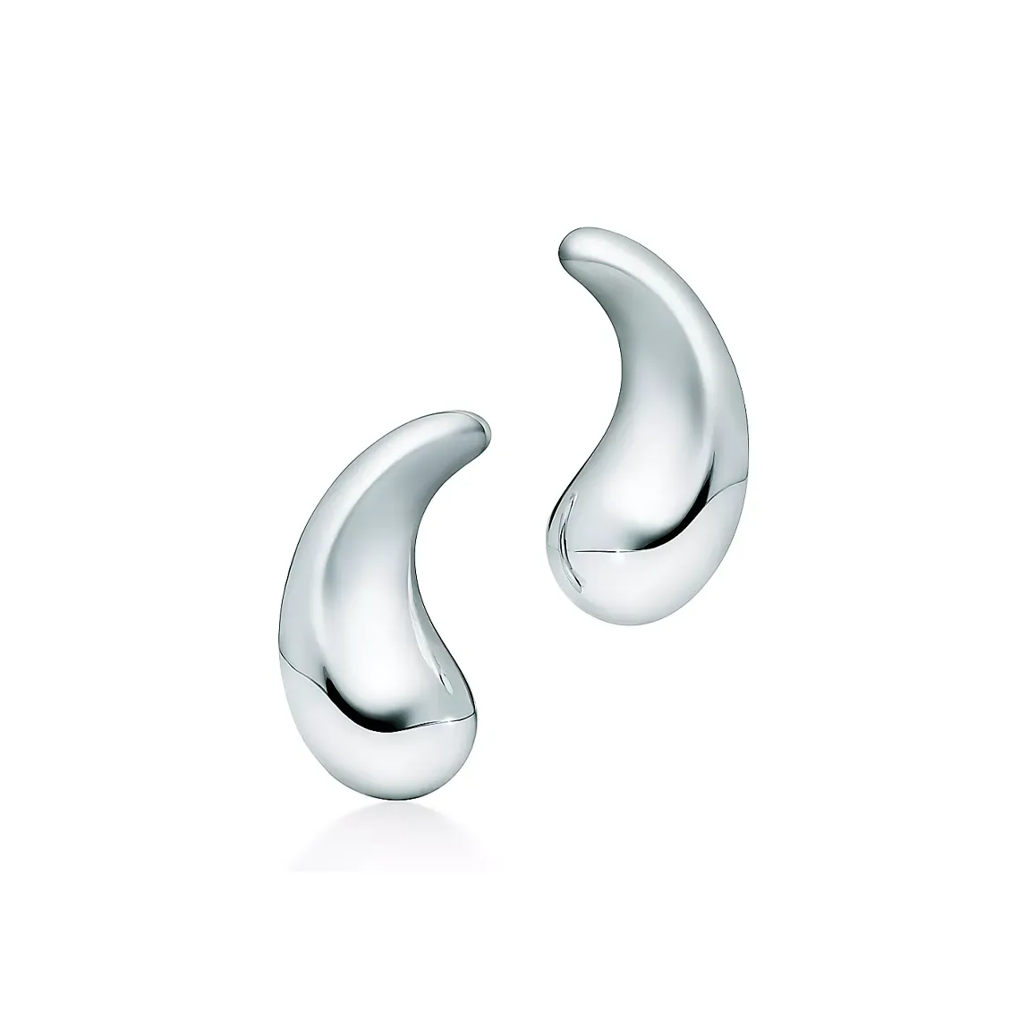 TIFFANY & CO. 925 Sterling Silver Clip On Earrings Women's Silver