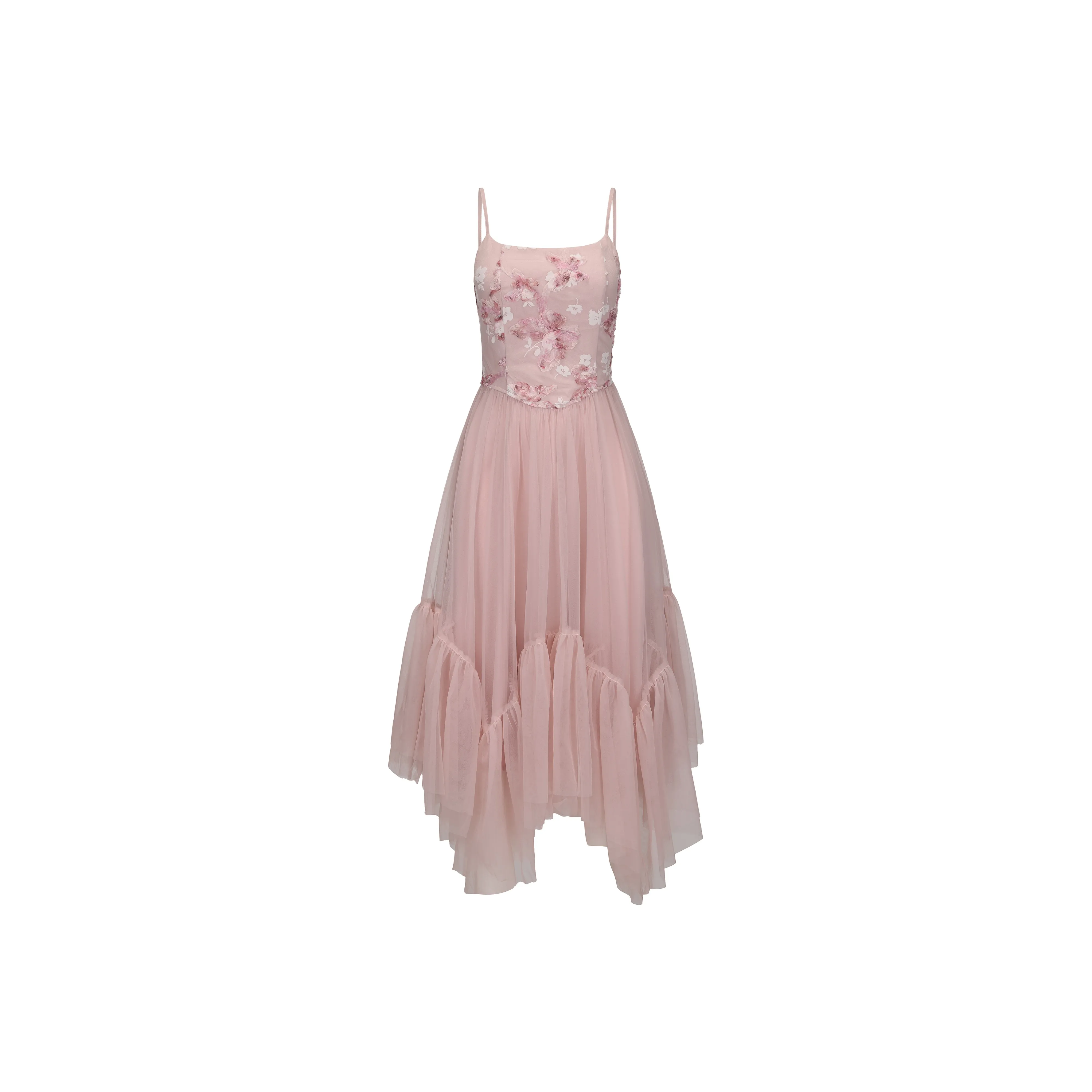 CHIWAWAMEME Slip Dresses Women's Smoke Pink Purple