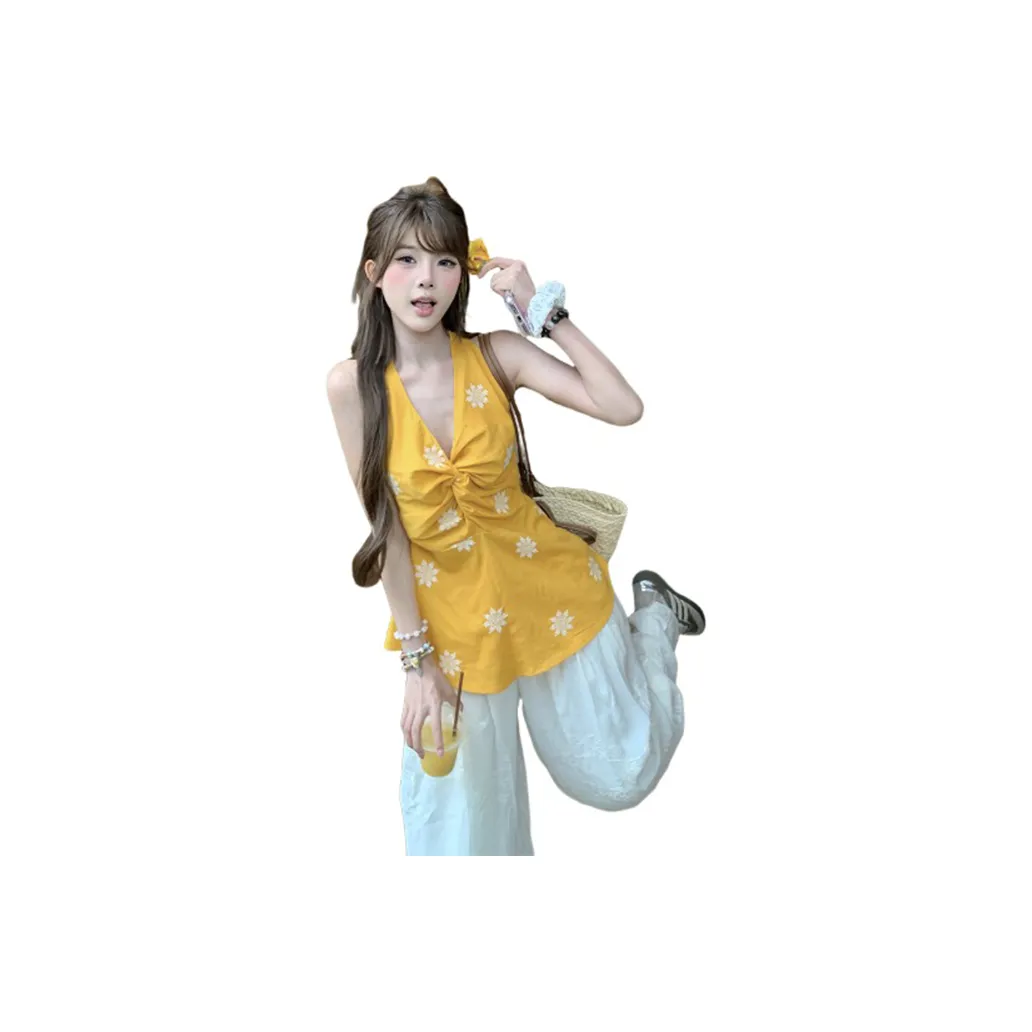 MISSHONEY MH Желтые Женские Камисоли