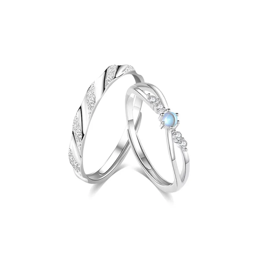 Master Kim Glass Cat Eye Rings Unisex