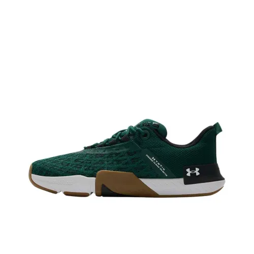 Under Armour Кроссовки для тренировок Low Top Зеленые Мужские