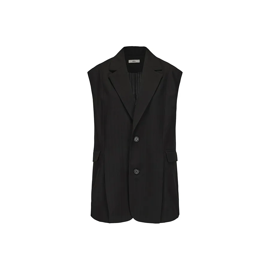 INITIAL Blk Черный Женские жилеты