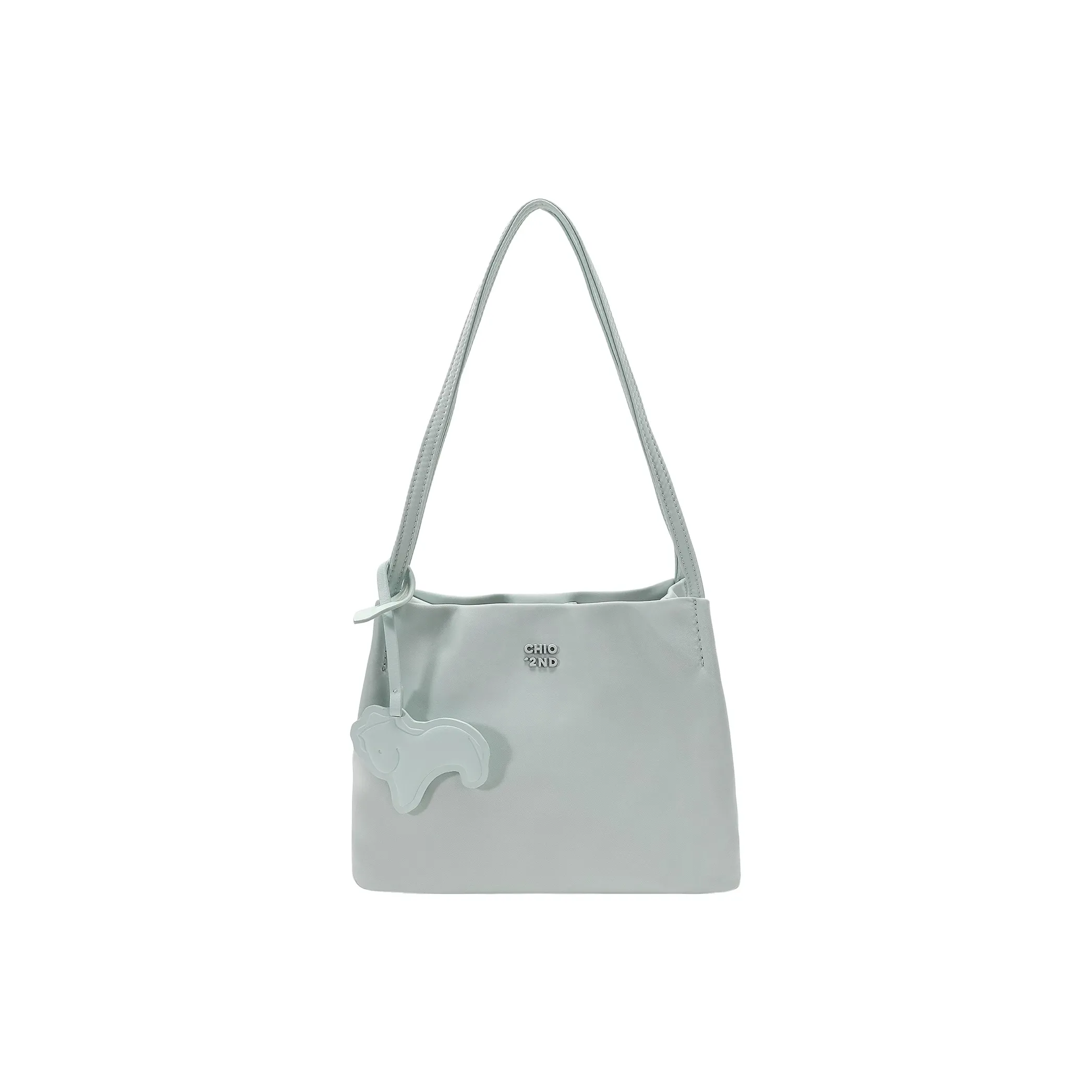 PAYOT Nylon Summer Bud Park tote With One Shoulder Handbag Women's Mint Green/Light Yellow