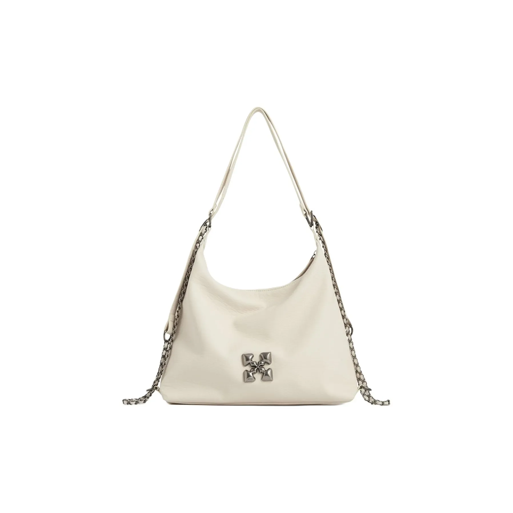 JACD ПУ (полиуретан) Сумка через плечо Стандартная Женская Призрачный Черный Жемчужный Белый Черный