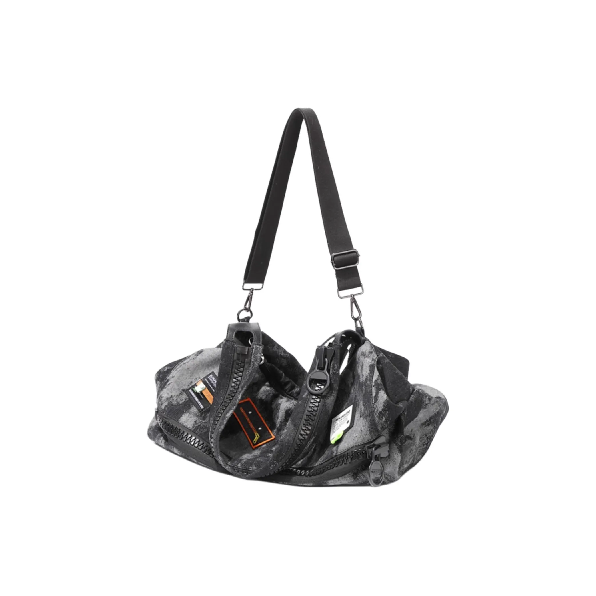 VIHUS Fabric Gym Bag, Handbag, Shoulder Bag, Crossbody Bag, Travel Bag Unisex Black