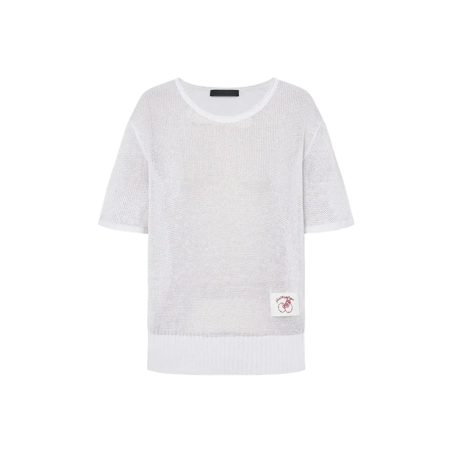 MO&CO T Shirts Women's Raw White