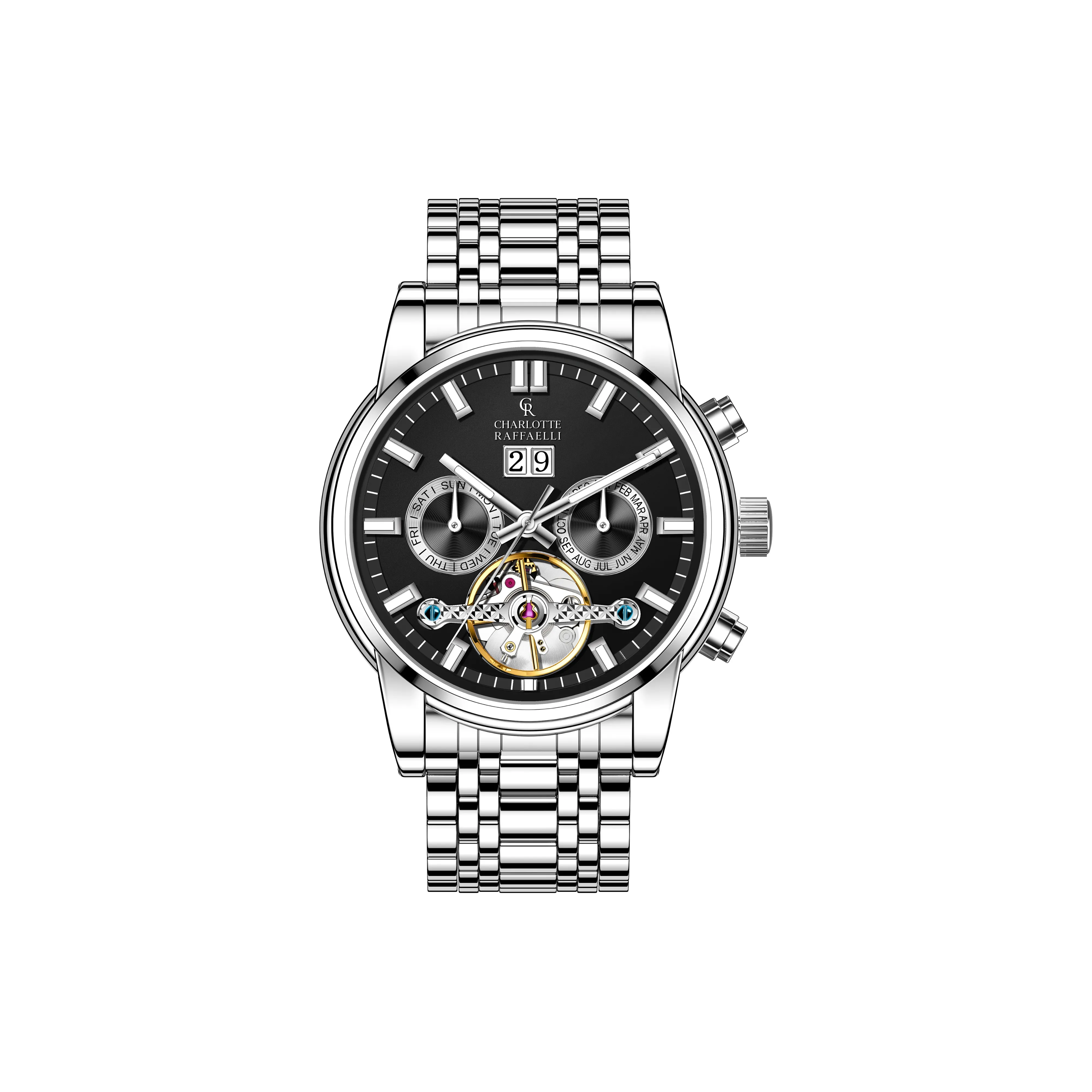 CHARLOTTE RAFFAELLI· Серия The Heart of Machinery Tourbillon Автоматические механические часы