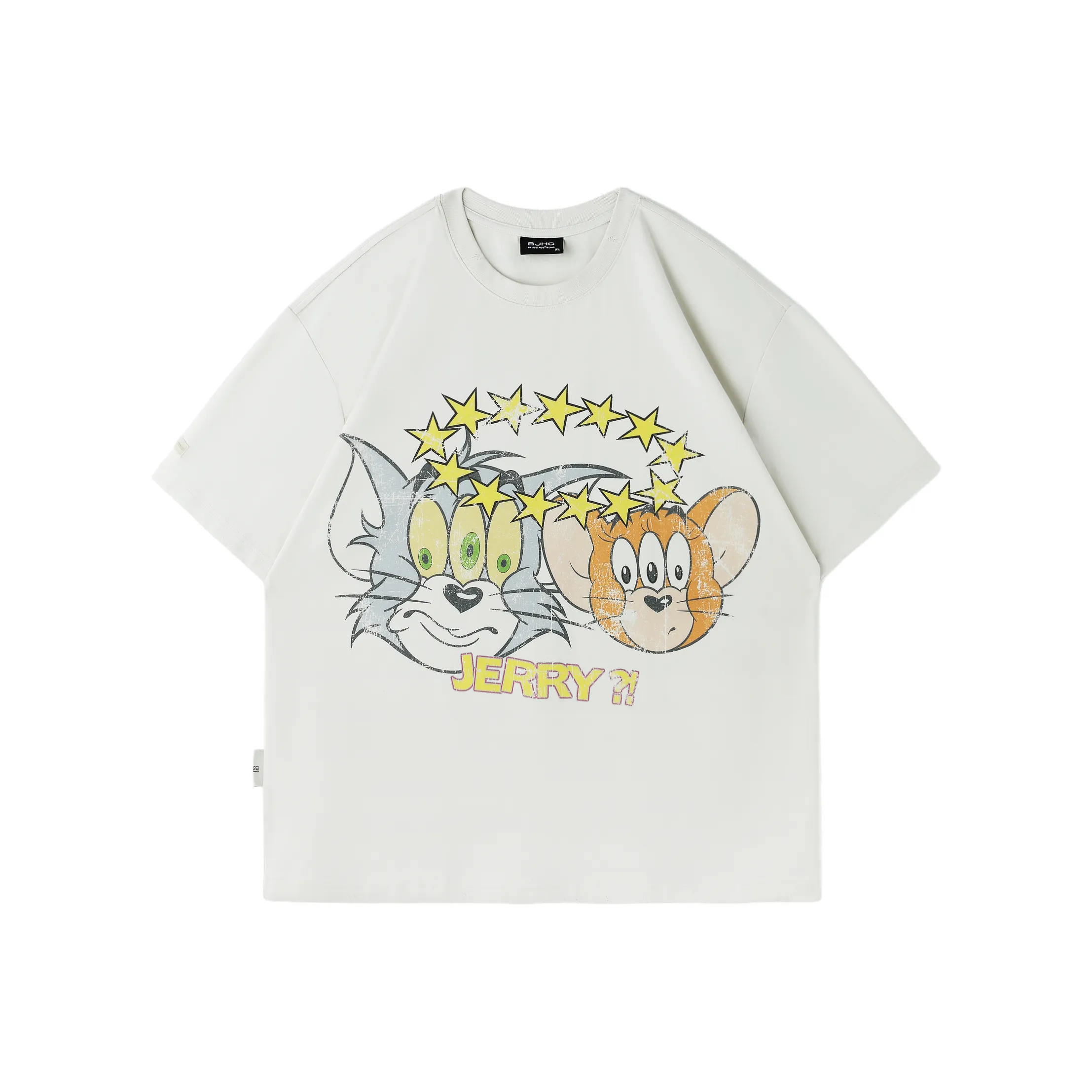 BJHG x MAOHELAOSHULIANMINGKUAN Т-рубашка Унисекс