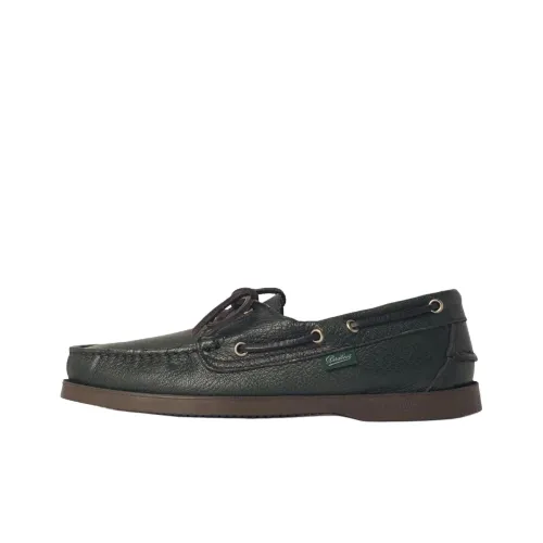 Paraboot Мужские повседневные туфли Low Top Зеленые Мужские