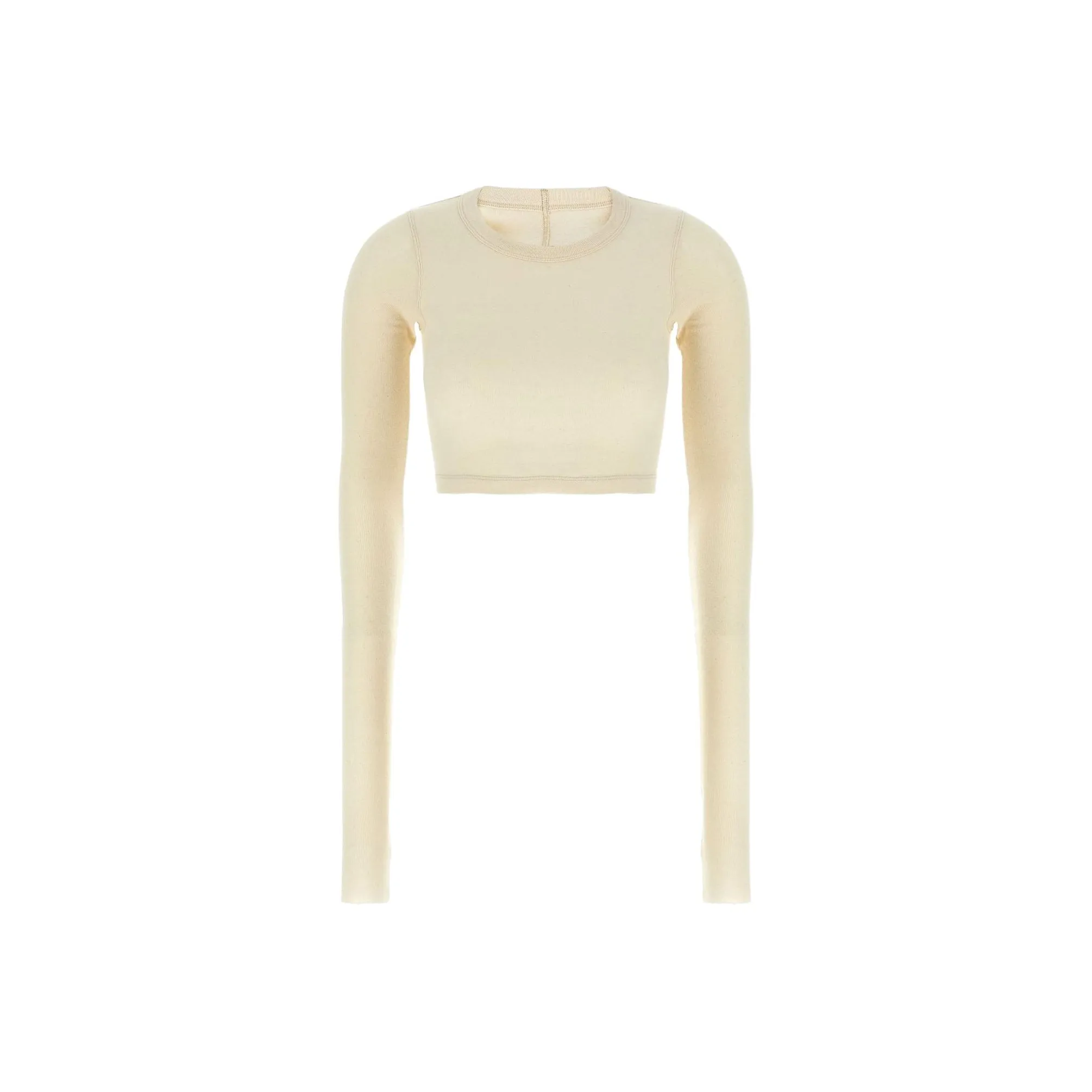 Rick Owens RO Стандартная рубашка T женская бежевая