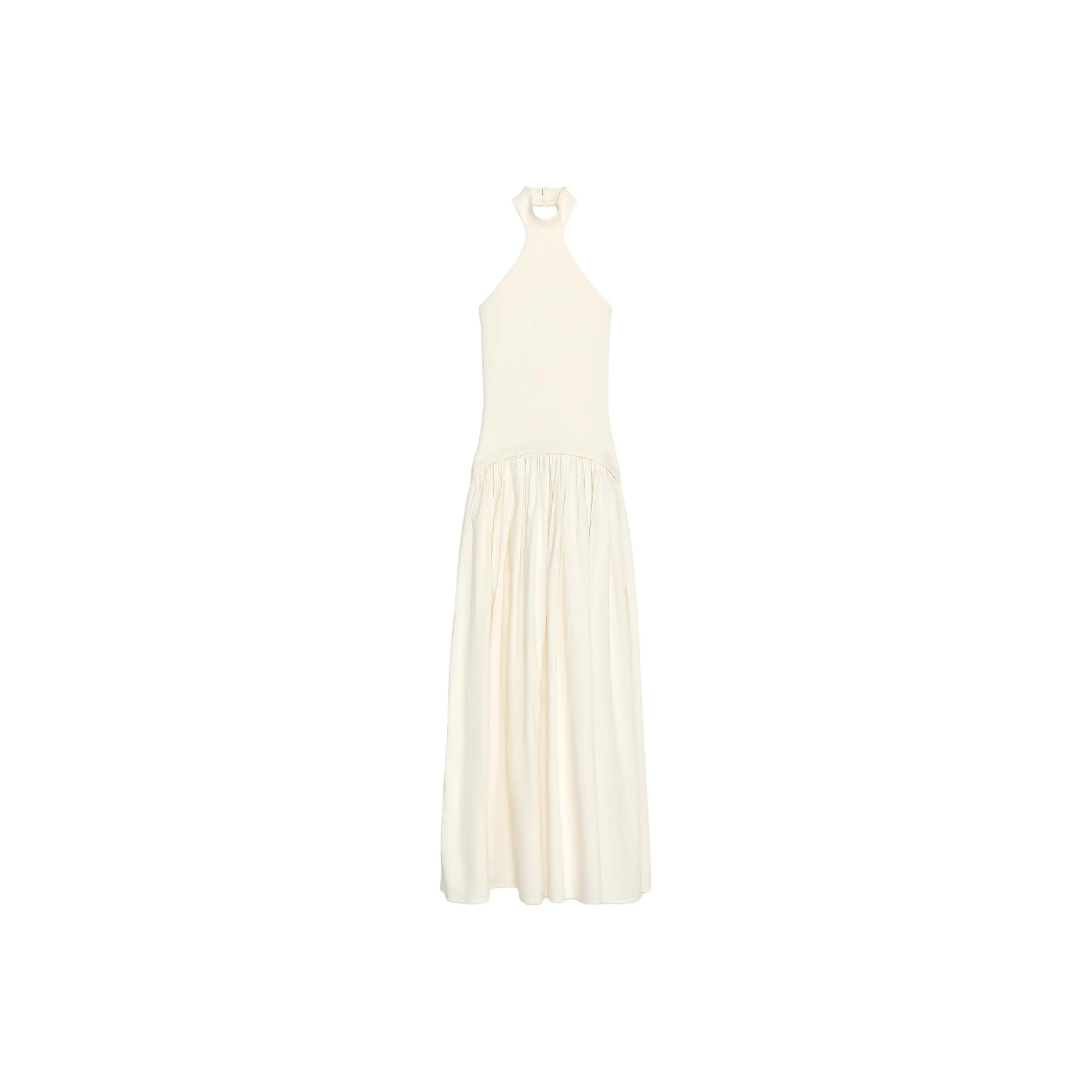 ZARA Sleeveless Dresses Women's White