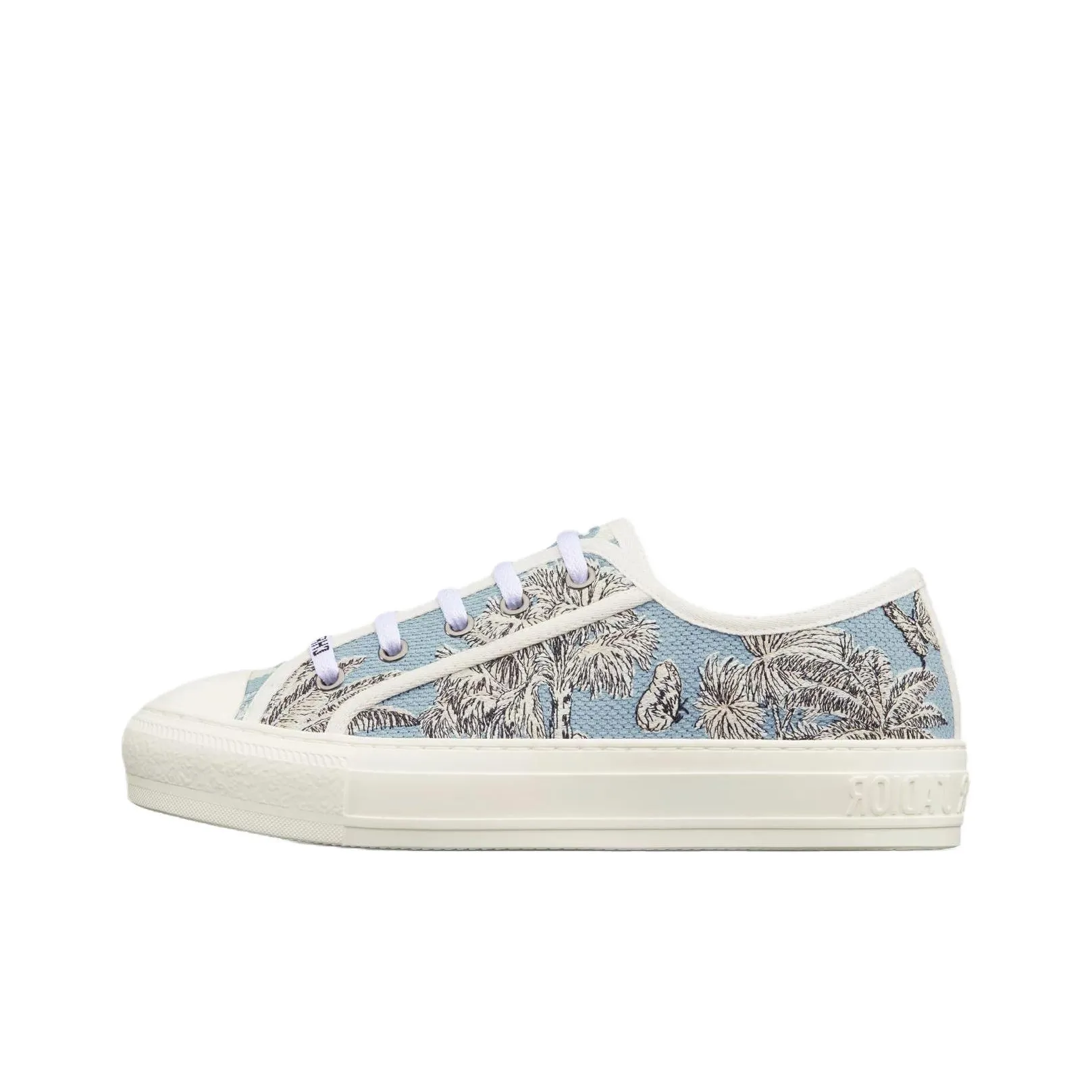 Pietro Ruffo x DIOR Walk'n'Dior Low Top Skateboard Shoes Women's Blue