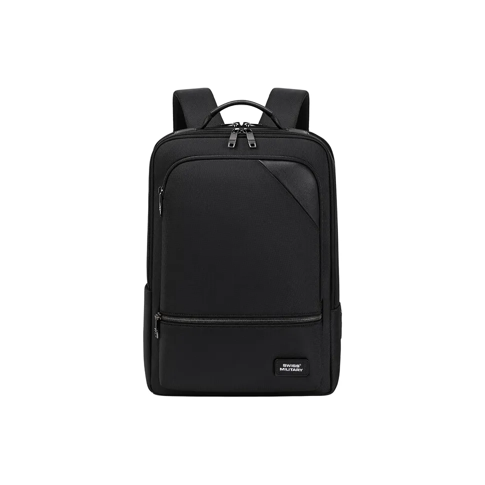 SWISS MILITARY Нейлон Рюкзак Мужской Черный